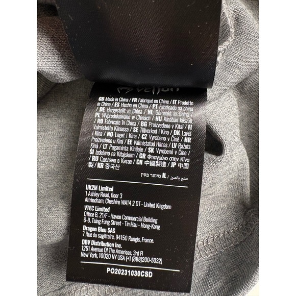 Venum Men's Light Heather Gray Embroidered Logo Short Sleeve Vortex Tee Size XL - Picture 11 of 13